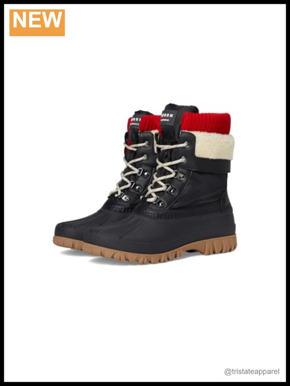 Waterproof Mid-Calf Snow Boots with Polar Plush and Thermolite Insulation